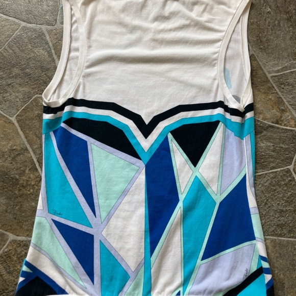 Emilio Pucci Geometric Sleeveless Top - Picture 7 of 7